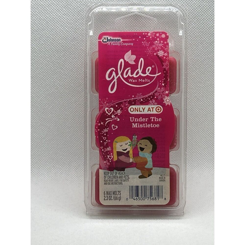 Glade Under the Mistletoe Only at Target Wax Melts 6 Melts 2.3 oz